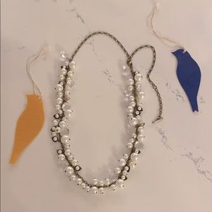 Chloe + Isabel Pearl + Crystal Drops Long Necklace